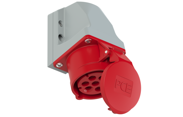 117-6V PINNAPEALNE PISTIKUPESA 16A 7P 6H IP44 400V PCE