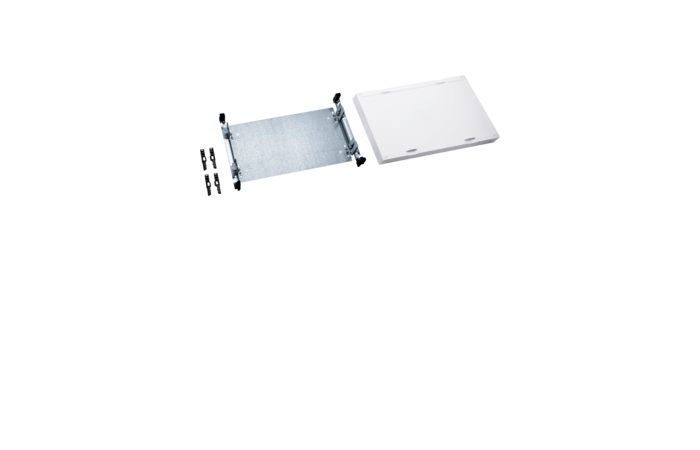 UD22C1 UNIVERSAALNE MONTAAZIPLAAT+KATE 300x500. MONTAAZIPLAAT 240x444. HAGER