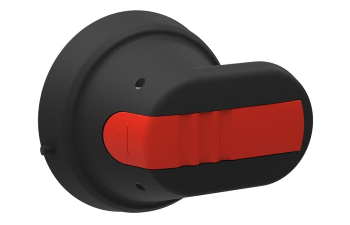 OHB45J6 KÄEPIDE PIKK 45MM (PIKENDUSVARDA LÄBIMÕÕT 6MM) OT16E_...OT250E. OT16F...OT125F. MUST. IP65.