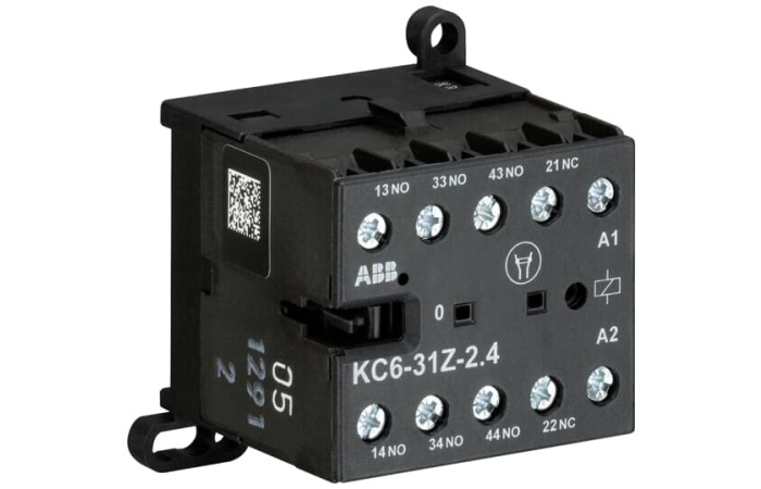 KC6-31Z MINIKONTAKTORI RELEE 110-125VDC 110-125VDC 3NO+1NC ABB