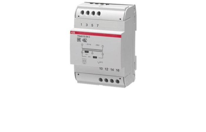 TS40/12-24C ISOLATSIOONITRAFO DIN 40VA 12-24VAC