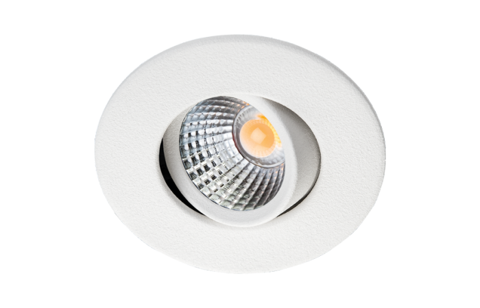 NANO TILT 4W/930 240LM 36DEG IP44 D48/40 H27.5 VALGE SUUNATAV DOWNLIGHT LED DRAIVERITA 350MA