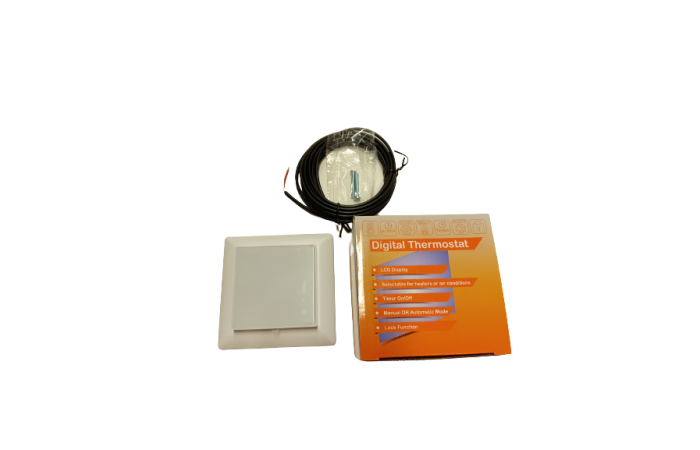 HL-12 WIFI TERMOSTAAT ELEKTROONILINE TAIMERIGA VALGE