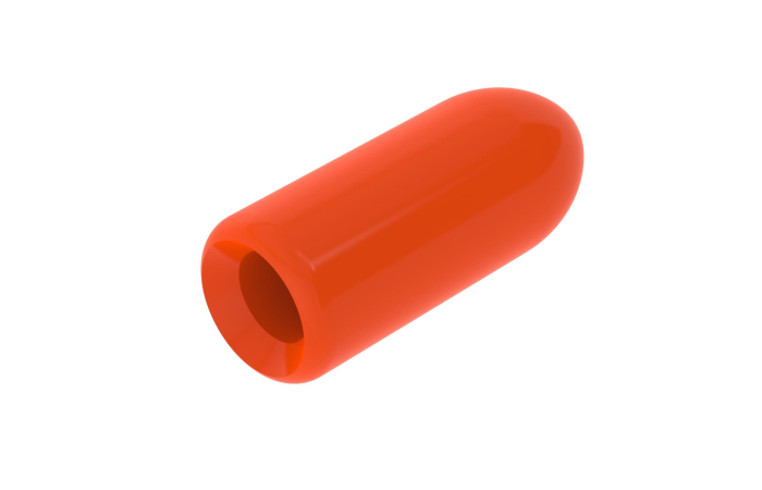 GR KS 3.9 OR  KAITSEKORK KORVRENNILE 3.9MM 3.9MM. PVC. ORANŽ. 2004