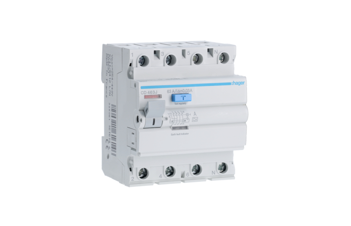 CD463J RIKKEVOOLUKAITSE 4P 63A 30MA A KLASS
