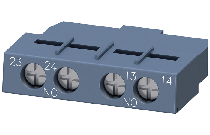 3RV2901-1F S00 - S3 ABIKONTAKTIPLOKK 2NO PEALMINE