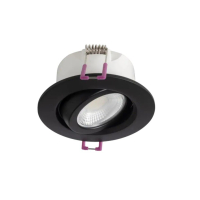 GEM 2 CCT4 6W/927/930/940/965 450-540LM 70DEG DIM D90/67 H42 IP65 MATT MUST SUUNATAV DOWNLIGHT