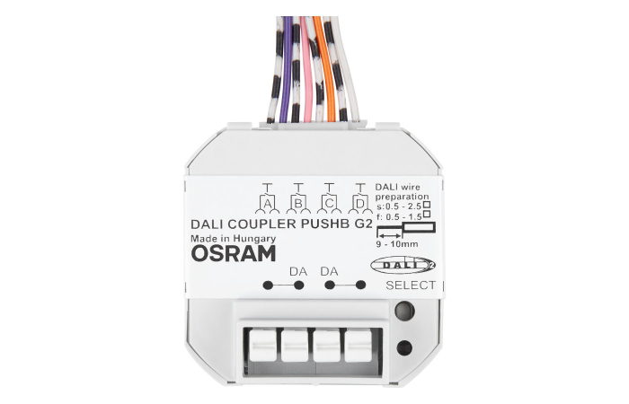 DALI COUPLER PUSHBUTTON G2