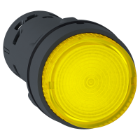 XB7NW38B1 VEDRU TAGASTUSEGA LED PLAST NUPP-1NO- 24V- KOLLANE