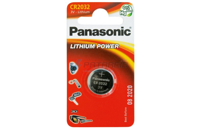 PANASONIC PATAREI CR2032/1B 3V