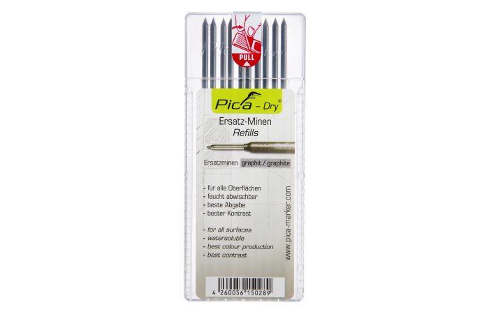 PICA-DRY 2B GRAFIITPLIIATSI SÜSI KORPUSELE 10TK
