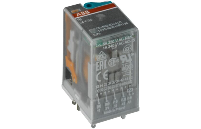 CR-M024DC4 VAHERELEE  4NO/NC 24VDC ABB