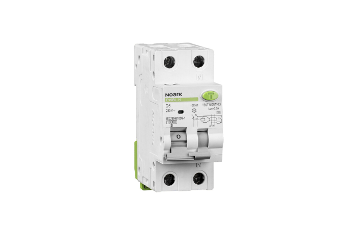 NOARK Ex9B L-N RIKKEVOOLUKAITSE+KAITSELÜLITI 1P+N C 13A 30mA 6kA AC