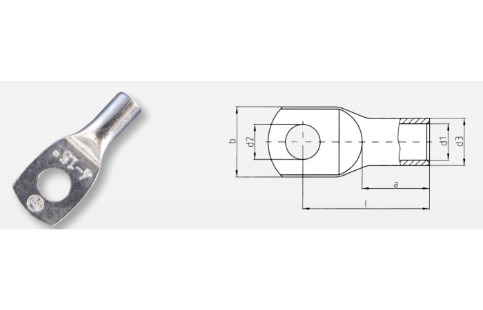 WEITK 13024 KAABLIKING CU. M10. 6MM²
