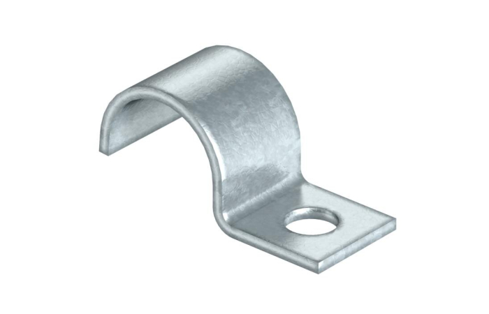 1015 16 G KINNITUSKLAMBER 16MM ÜHE KINNIUSEGA ST GALVAANILISELT TSINGITUD