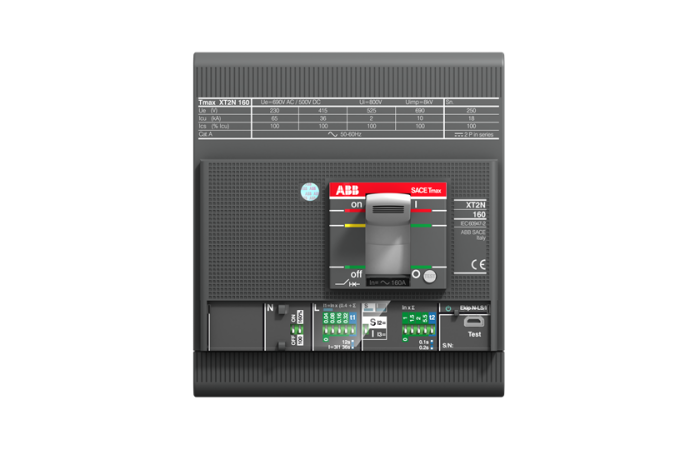 XT2N 160 Ekip LS/I In=63A 4p F F KAITSELÜLITI ABB
