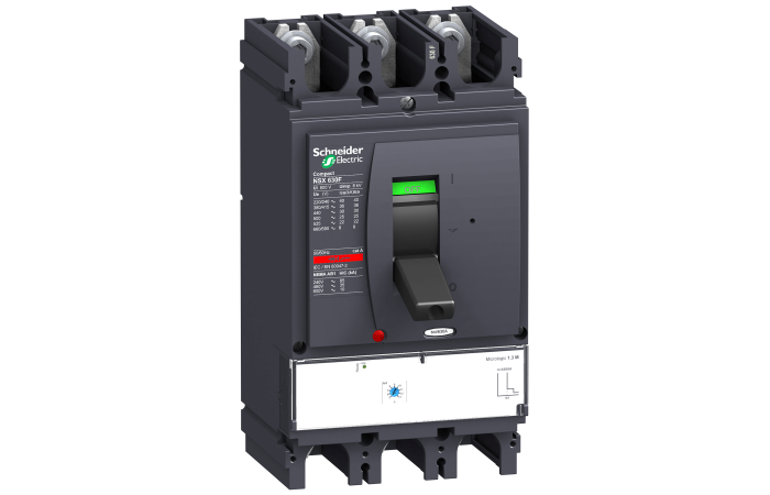 LV432948 NSX630F KOMPAKT KAITSEL&Uuml;LITI 36kA 415VAC 3P 3D MICROLOGIC 1.3M 500A VABASTIGA