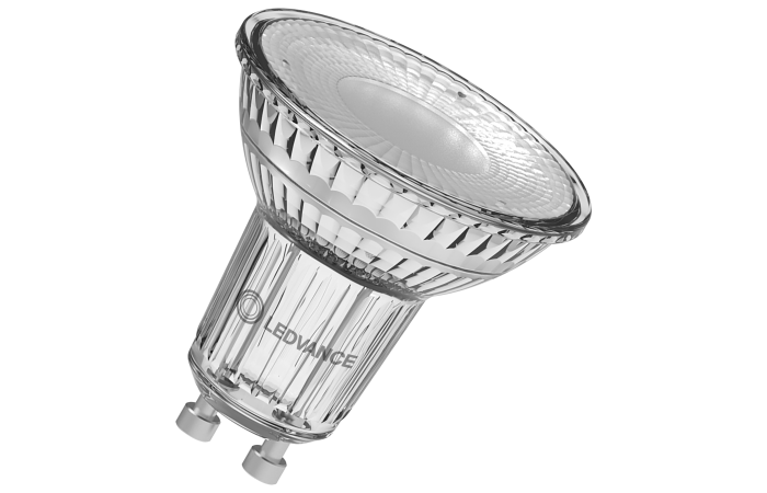 PAR16 V 50 GU10 4.3W/830 350LM 36DEG NON DIM REFL. LED LAMP + WEE