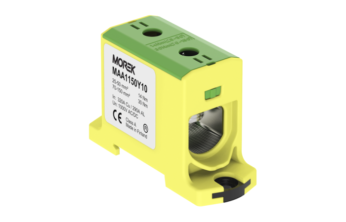 OTL150 KORO 1xAl/Cu 25-150mm² 1000V ÜLEMINEKUKLEMM ELV