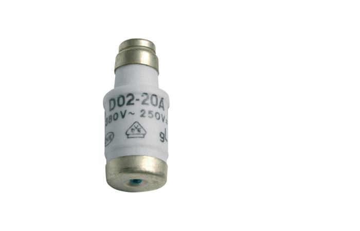 LE1820 SULAR D02 E18 20A 400V GG INDIKAATORIGA.  400 V . 250 V