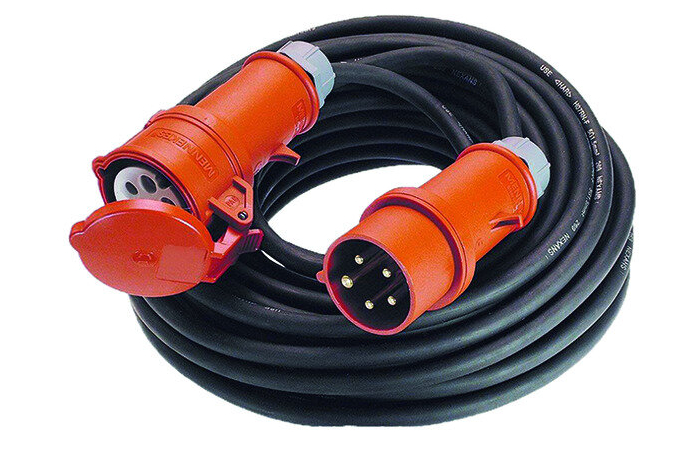 PCV 2510 10M H07RN-F 5G2.5 16A 5P PIKENDUSJUHE 400V