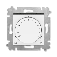 3292H-A00003 62W UNIVERSAALNE PÖÖRATAV TERMOSTAAT (SISU+KATE) VALGE/ MUST LEVIT