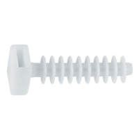 KAABLISIDEME TÜÜBEL 6x25 VALGE 100TK