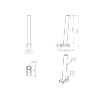 VVKM L-1000 1M 5KRAADI LISAKONSOOL KOONUSMASTILE