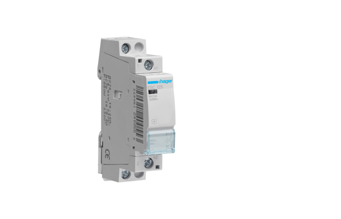 ESC125 230VAC MOODULKONTAKTOR 25A 1NO 1MOODUL HAGER