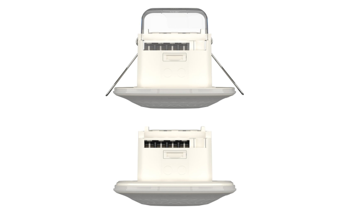 LUXA 103 S360-100-12 DE-UP D6/12M H2.5-3.5M KOHAL.D 4-5M IP54 VALGE LAKKE SÜVIS.P PIR LIIKUMIS-JA KOHALOLEKUANDUR