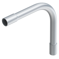 SB32W ALU ALUMIINIUMTORU POOGEN ILMA KEERMETA Ø32MM ALU