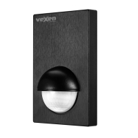 ALIO PRO 180DEG LED-1200W D6/12M LIIKUMIS H1.8-2.5M IP44 MUST PIND.P PIR LIIKUMISANDUR