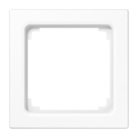JUNG LS 961 Z WW VAHERAAM 50X50MM SEADMETELE VALGE