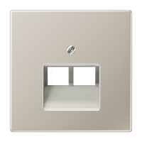 JUNG ES 2969-2 UA 2XRJ PESA KATE  STAINLESS STEEL
