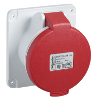 PKF16G434 PRATIKA PISTIKUPESA KRUVI OTSE 16A 3P + E 380...415V AC PANEEL