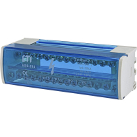 EDB-215 FAASIJAOTUSLATT 2P 125A KAETUD. 15 KLEMMI