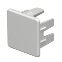 WDK HE25025RW  OTSATÜKK 25X25MM. PVC. POLAARVALGE. 9010