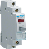 SVN422 IMPULSSLÜLITI. PUNANE LED. 16A. 1NC. 230V AC. 1 MOD.