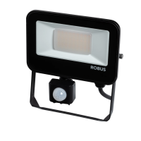 SELEST PLUS 10W/20W 1490/2770LM IP65 CCT3 C/W 1M FLEX PIR ANDUR MUST PROZEKTOR