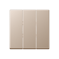 JUNG A593 BF CH KATE KOLMESELE LÜLITILE ŠAMPANJA