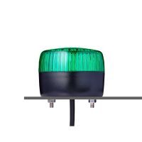 PCL LED PIDEV-/VILKUV SIGNAALLAMP MADALA KUPLIGA ROHELINE 230/240V AC