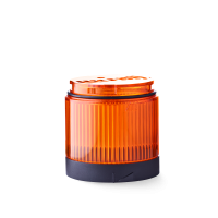 PC7DC LED PIDEV SIGNAALLAMP MOODUL 24V AC/DC ORAANŽ MUST