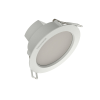 DOWNLIGHT G2 DN90 4W/830 440LM IP44 VALGE DOWNLIGHT