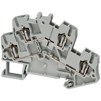 NSYTRR44DBL VEDRUKLEMM 2 KORRUST 4 KLEMMI 4MM² SININE