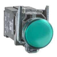 XB4BV8B3 SIGNAALLAMP ROHELINE Ø22 LED LÄÄTS 440...460V