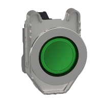 XB4FVB3 SIGNAALLAMP SÜVISTATAV METALL ROHELINE Ø30 LED LÄÄTS 24V AC/DC