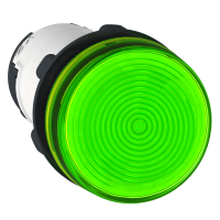 XB7EV73P SIGNAALLAMP ÜMMARGUNE Ø 22 ROHELINE LAMP BA 9S 230V KRUVIKLEMMIDEGA