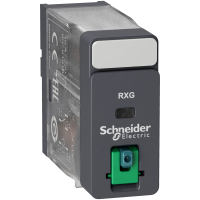 RXG11BD RELEE 10A 1 CO TESTLÜLITI LUKUSTUSFUNKTSIOONIGA 24V DC