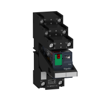 RXM2AB2P7PVS KOMPAKTRELEE EELKOMPLEKTEERITUD 12A 2 CO TESTLÜLITI LUKUSTUSFUNKTSIOONIGA LED 230V AC