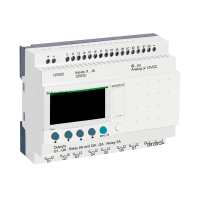 SR3B261JD ZELIO LOGIC PROGRAMMEERITAV RELEE 26 I O 12V DC KELL DISPLEI